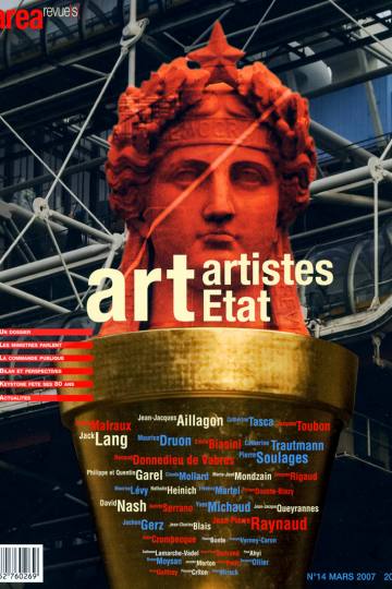Photo couverture Area Revue)s( N°16 Area Revue)s(